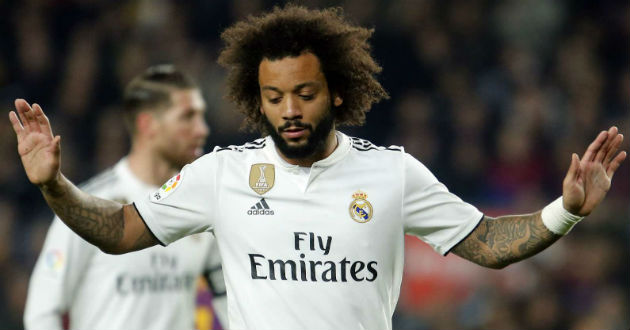 marcelo real madrid 2018 19