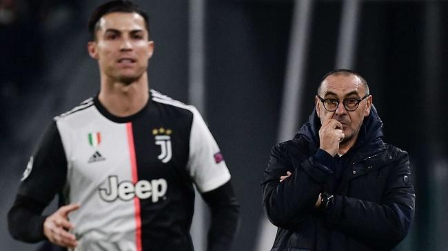 maurizio sarri cristiano ronaldo juventus atletico madrid