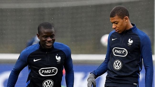 mbappe and kante