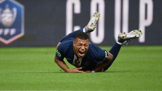 mbappe injury psg 2020