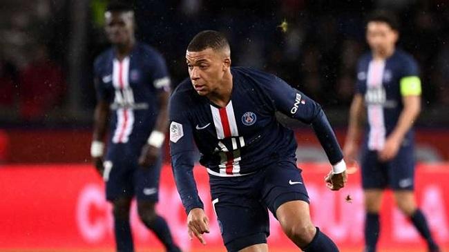 mbappe on action