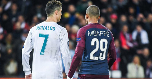 mbappe ronaldo cl match