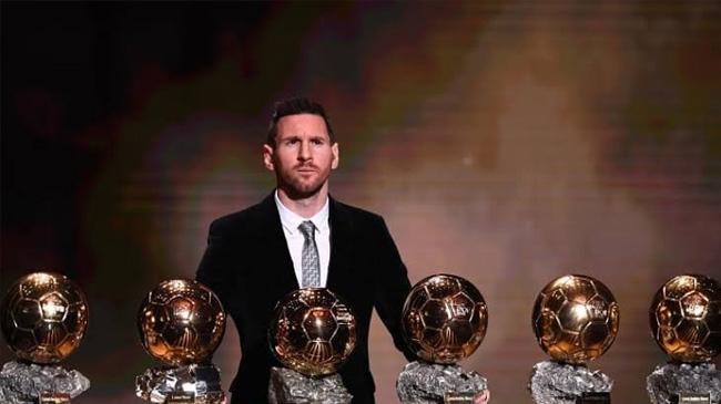 messi 6th ballon d or