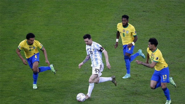 messi against brazil