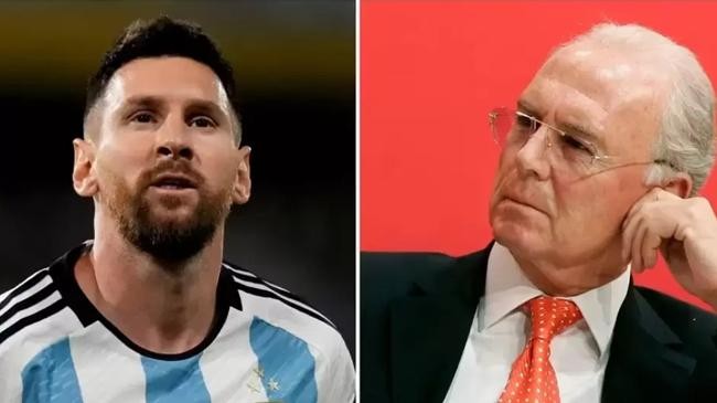 messi and beckenbauer