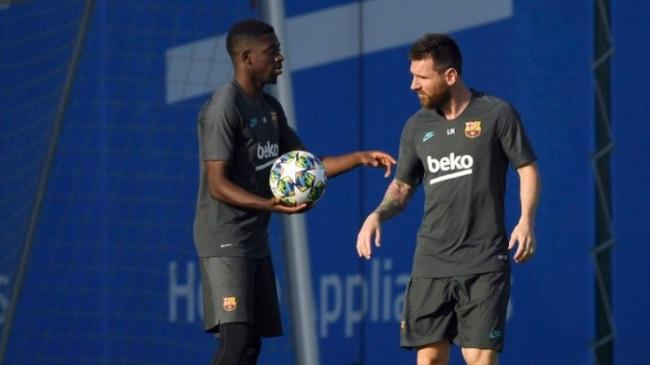 messi and dembele