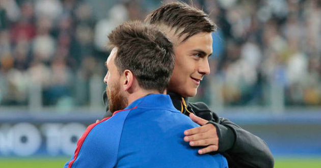 messi and dybala of argentina