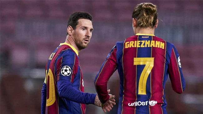 messi and griezman barcelona
