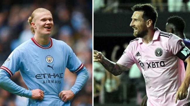 messi and haaland 2