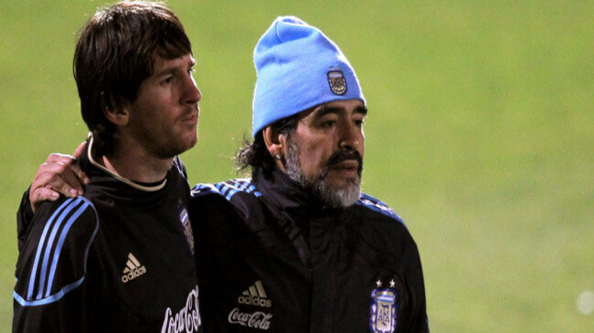 messi and maradona 3