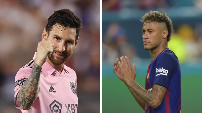 messi and naymer