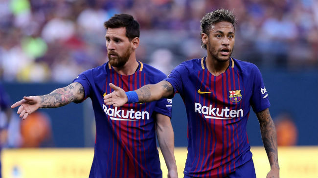 messi and neymar appeal
