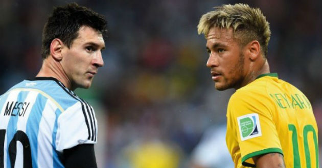 messi and neymar