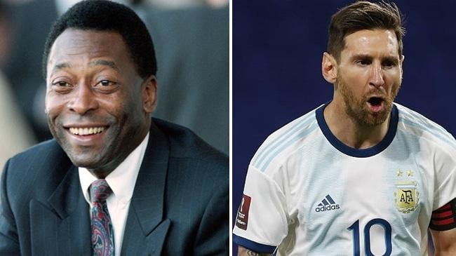 messi and pele