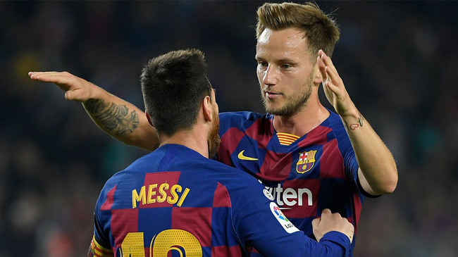 messi and rakitic