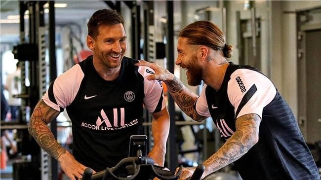 messi and ramos