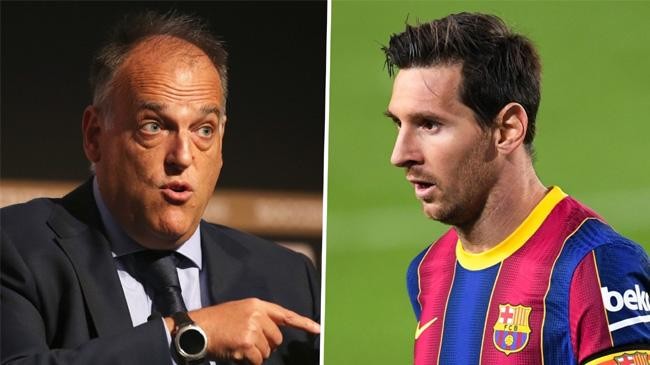 messi and tebas