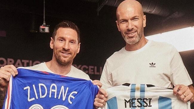 messi and zidane