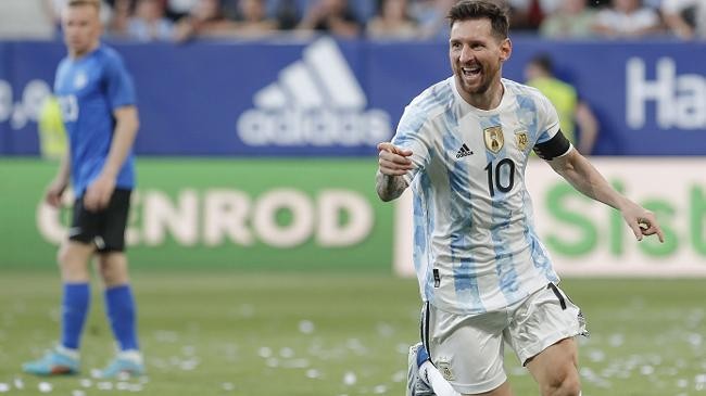 messi argentina 7