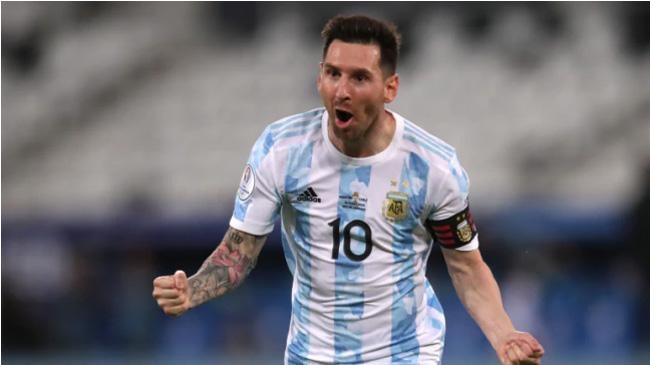 messi argentina happy