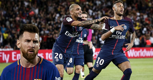 messi barca neymar psg