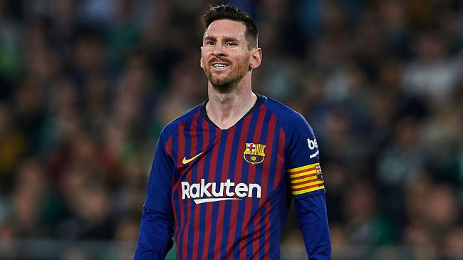 messi barcelona captain