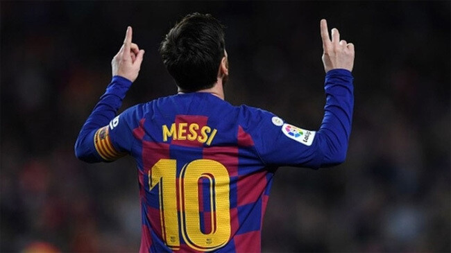 messi barcelona number 10