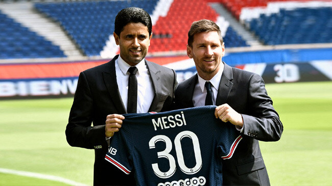 messi dreaming with paris saint germain