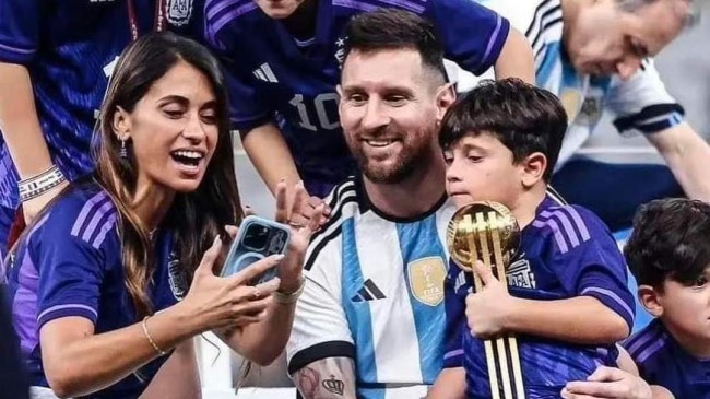 messi family kids