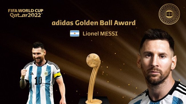 messi fifa world cup qatar 2022 golden ball