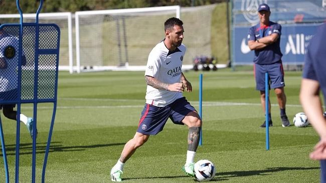 messi in practice