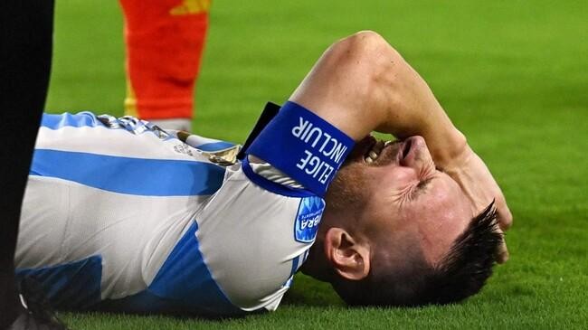 messi injury argentina24