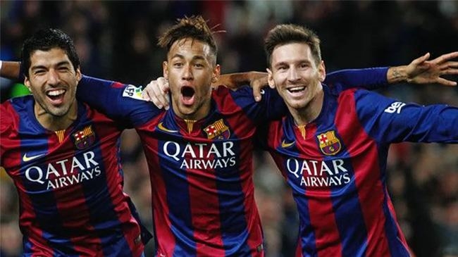 messi neymar and suarez barcelona