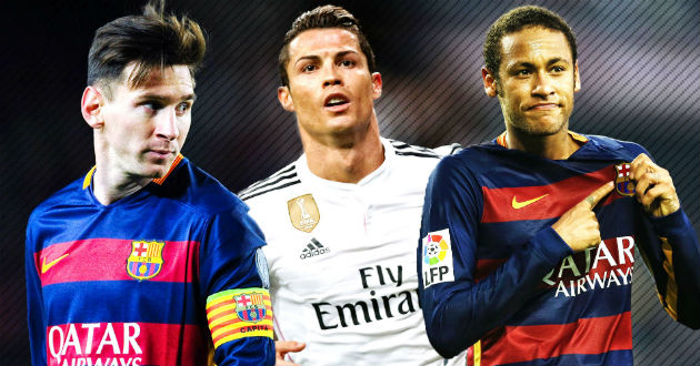 messi neymar ronaldo