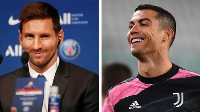 messi psg and ronaldo