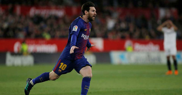 messi rescue barcelona with a goal