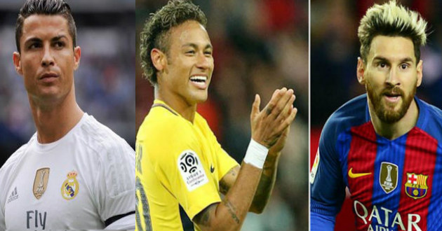 messi ronaldo neymar market value