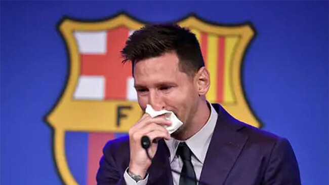 messi say goodbye