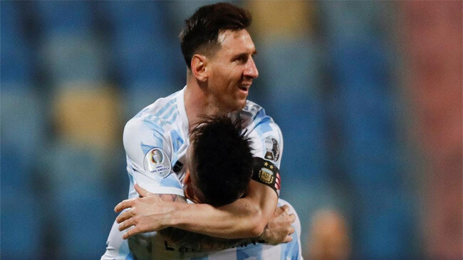 messi argentina sad