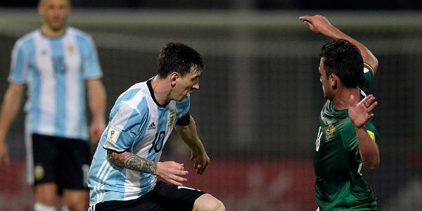 messi touches fifty goal mark while argentina beat bolivia