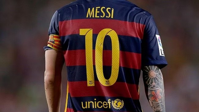 messi unicef