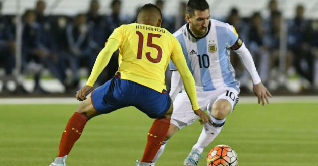 messi vs ecuador 3 1