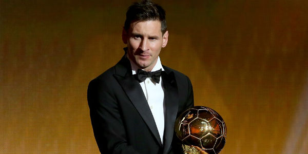 messi won the ballon dor fifth time