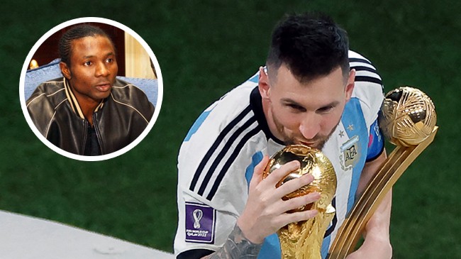 aghahowa and messi