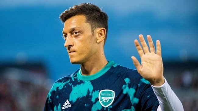 mesut ozil arsenal 2019