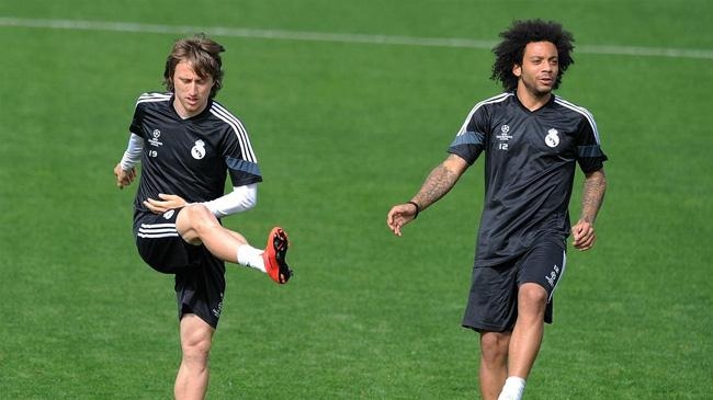 modric and marcelo