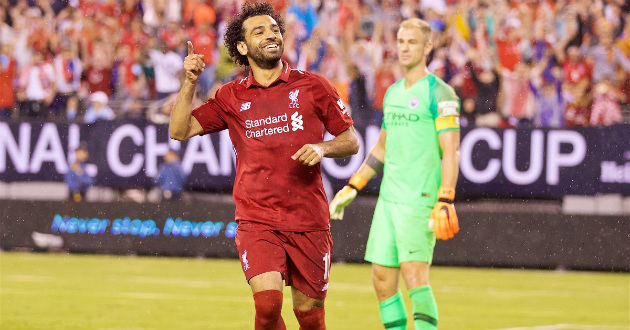 mohamed salah liverpool vs man city