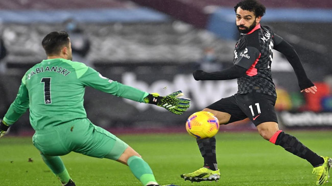 mohamed salah west ham vs liverpool inner