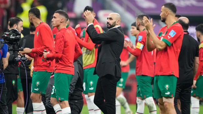 moroccan players and coach