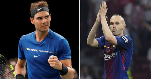 nadal and iniesta